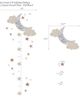 Lambs & Ivy Lambs & Ivy Celestial Moon & Stars Toddler/Kids Growth Chart Wall Decal/Sticker - 3