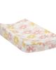 Lambs & Ivy Lambs & Ivy Daisy Dreams Checkered Soft Luxury Changing Pad Cover - 1