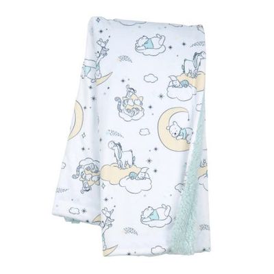 Lambs & Ivy Lambs & Ivy Disney Baby Cozy Friends Winnie the Pooh Fleece Baby Blanket