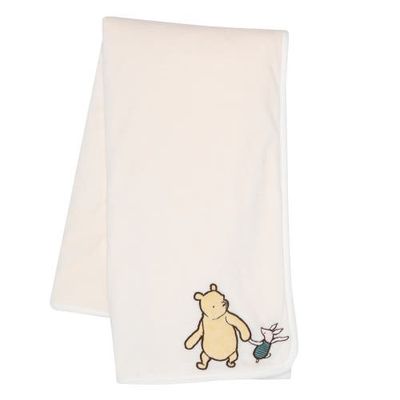 Lambs & Ivy Lambs & Ivy Disney Baby Storytime Pooh Ultra Soft Fleece Baby Blanket