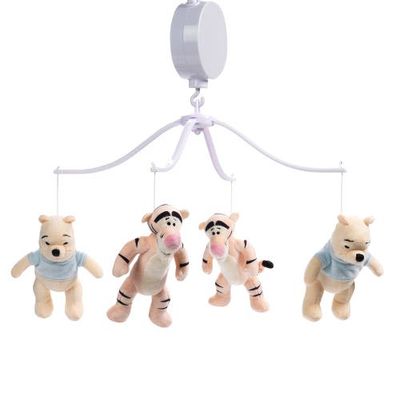 Lambs & Ivy Lambs & Ivy Disney Baby Winnie the Pooh Hugs Musical Crib Mobile Soother Toy