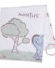 Lambs & Ivy Lambs & Ivy Disney Pooh Bear and Pals Photo Opp Milestone Fleece Baby Blanket - 5