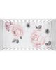 Lambs & Ivy Lambs & Ivy Floral Garden Watercolor Cotton Baby Fitted Crib Sheet - 2