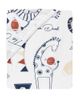 Lambs & Ivy Lambs & Ivy Hall of Fame Animals/Sports 100% Cotton Fitted Baby Crib Sheet - 3