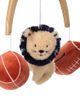 Lambs & Ivy Lambs & Ivy Hall of Fame Lion/Sports Balls Musical Baby Crib Mobile Soother Toy - 3