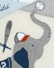 Lambs & Ivy Lambs & Ivy Hall of Fame Sports Animals 5-Piece Crib Bedding Set - 3