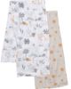 Lambs & Ivy Lambs & Ivy Jungle Adventure 2-Pack Cotton Muslin Newborn Baby Swaddle Blankets - 1