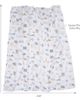 Lambs & Ivy Lambs & Ivy Jungle Adventure 2-Pack Cotton Muslin Newborn Baby Swaddle Blankets - 2