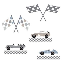 Lambs & Ivy Lambs & Ivy Little Racer Car/Transportation Wall Decals/Stickers