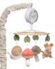Lambs & Ivy Lambs & Ivy Mushroom Meadow Musical Baby Crib Mobile Soother Toy - 1