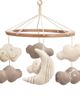 Lambs & Ivy Lambs & Ivy Organic Celestial Wood Baby Crib Mobile Soother Toy/Decor - 5