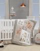 Lambs & Ivy Lambs & Ivy Painted Forest Watercolor Leaf Print Baby Fitted Crib Sheet - 3