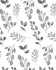 Lambs & Ivy Lambs & Ivy Painted Forest Watercolor Leaf Print Baby Fitted Crib Sheet - 4