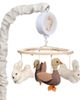 Lambs & Ivy Lambs & Ivy Signature Bunny Hop Musical Baby Crib Mobile Soother Toy - 1