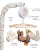 Lambs & Ivy Lambs & Ivy Signature Bunny Hop Musical Baby Crib Mobile Soother Toy - 2