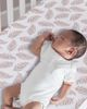 Lambs & Ivy Lambs & Ivy Signature Leaves Print Organic Cotton Fitted Crib Sheet - 2