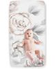 Lambs & Ivy Lambs & Ivy Signature Watercolor Floral Organic Cotton Fitted Crib Sheet - 1