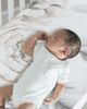 Lambs & Ivy Lambs & Ivy Signature Watercolor Floral Organic Cotton Fitted Crib Sheet - 3