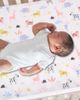 Lambs & Ivy Lambs & Ivy Snuggle Jungle Pastel Safari Cotton Jersey 3-Piece Crib Bedding Set - 5