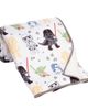 Lambs & Ivy Lambs & Ivy Star Wars Classic Fleece Baby Blanket - Yoda/Darth Vader/R2-D2/C-3PO - 4