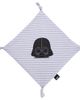 Lambs & Ivy Lambs & Ivy Star Wars Darth Vader Gray Cotton Jersey Security Blanket/Lovey  - 1
