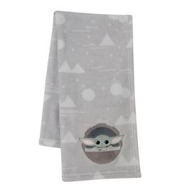 Lambs & Ivy Lambs & Ivy Star Wars Mandalorian The Child/Baby Yoda Fleece Baby Blanket