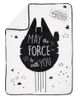 Lambs & Ivy Lambs & Ivy Star Wars Millennium Falcon Soft Faux Shearling Baby Blanket - 2