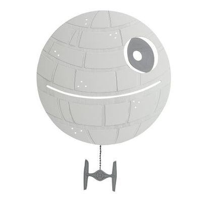 Lambs & Ivy Lambs & Ivy Star Wars Signature LED Light-Up Death Star Wall Decor/Art