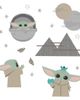 Lambs & Ivy Lambs & Ivy Star Wars The Mandalorian The Child/Baby Yoda Wall Decals - 1