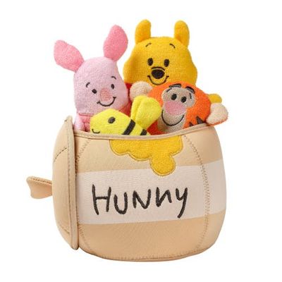 Lambs & Ivy Lambs & Ivy Winnie the Pooh Honey Pot Terry/Neoprene Bath Toy Set