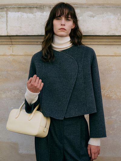 Lamerei Classic Rectangle Top Handle Bag