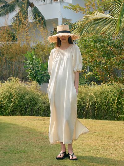 Lamerei Raglan Balloon Dress - 2 colors