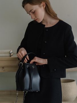 Laminez 2-Way Chain Bag - Black