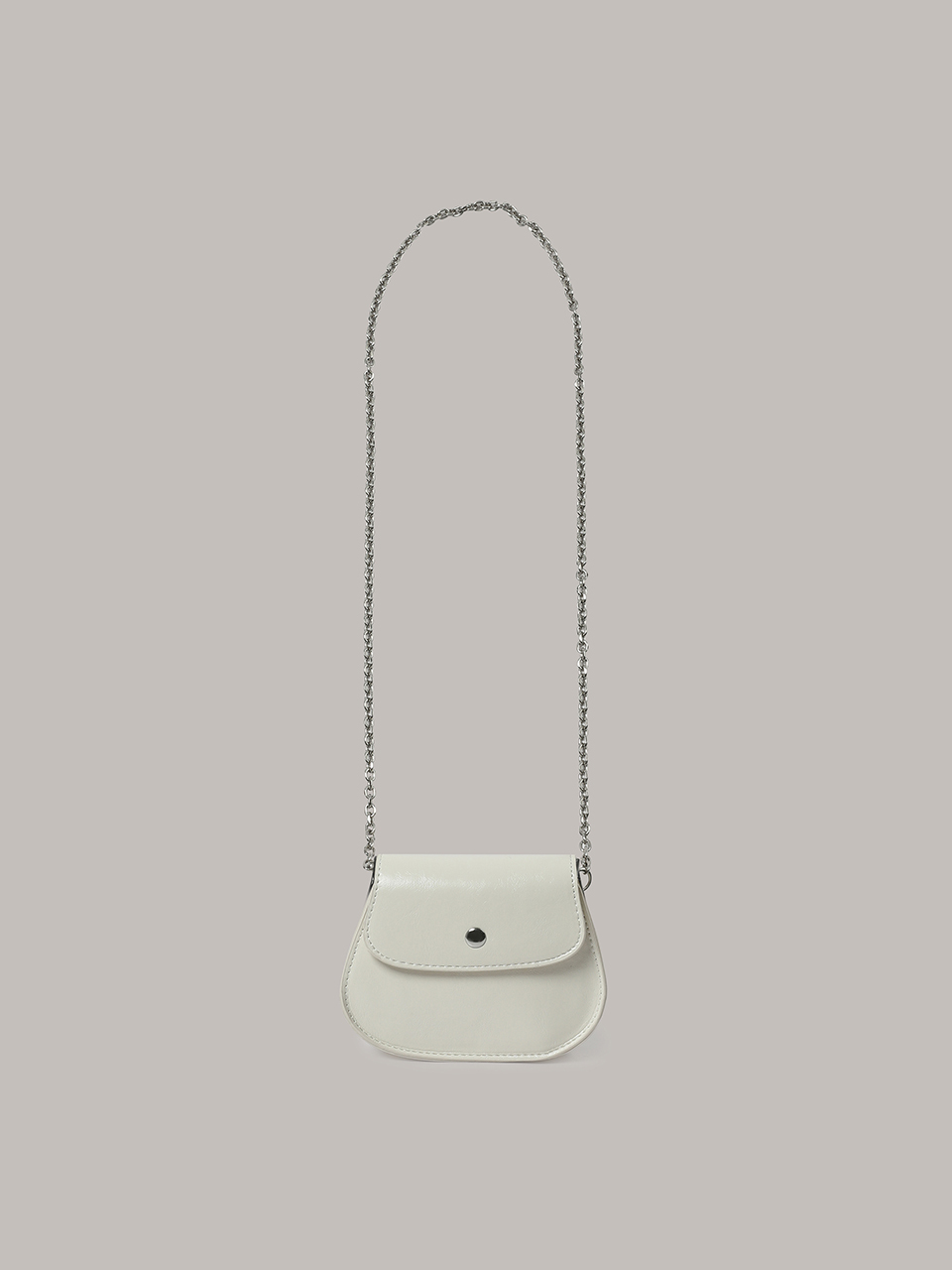 Laminez Flap Silver Mini Bag