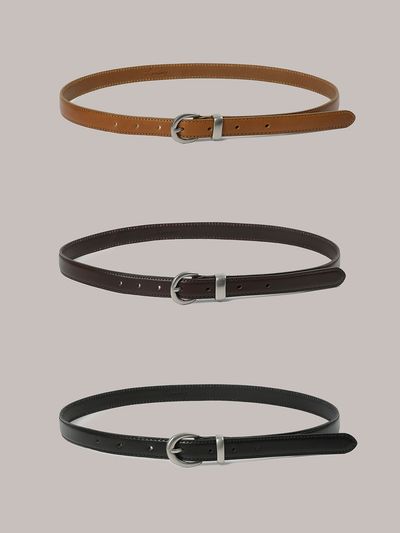 Laminez Round Shape Sliver Belt