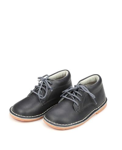L'amour Shoes L'Amour Shoes Boys' Tuck Mid-Top Lace Up Shoe