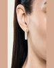 Lana 14K Gold Flawless Vanity Diamond Geometric Hoop Earrings - 2