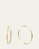 Lana 14K Gold Thin 25mm Royale Hoops - 1