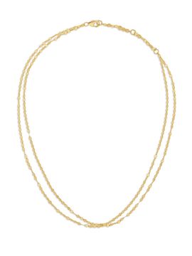 Lana 14K Yellow Gold Double Strand Blake Choker