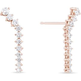 LANA LANA 14k Gold Diamond Ear Climbers