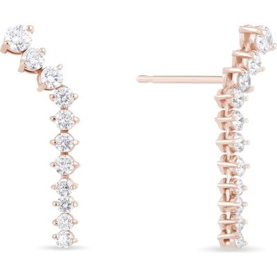 LANA LANA 14k Gold Diamond Ear Climbers