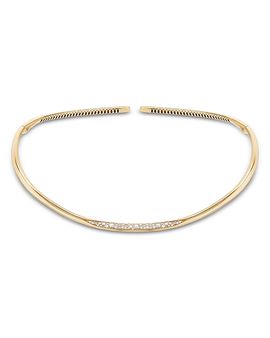 Lana Lana 14K Yellow Gold Diamond Bubble Choker Necklace, 1.14 tcw