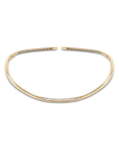 Lana Lana 14K Yellow Gold Diamond Bubble Choker Necklace, 1.14 tcw
