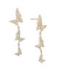 Lana Lana 14K Yellow Gold Diamond Butterfly Drop Earrings, 0.42 tcw - 1