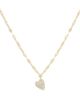 Lana Lana 14K Yellow Gold Diamond Heart Mini Pendant Necklace, 0.07 tcw - 1