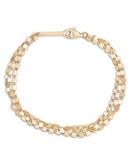 Lana Lana 14K Yellow Gold Multi Strand Chain Bracelet