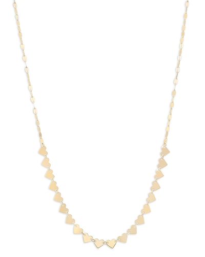 Lana Lana 14K Yellow Gold Polished Heart Collar Necklace, 18