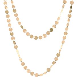 LANA LANA Disc Layered Chain Necklace