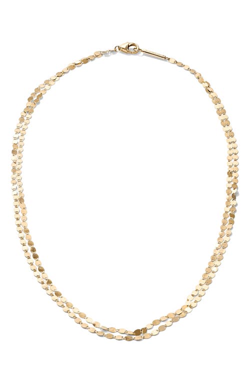 LANA LANA Double Strand Petite Nude Choker
