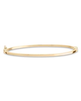 Lana Lana Jewelry 14K Yellow Gold Hinged Bangle Bracelet
